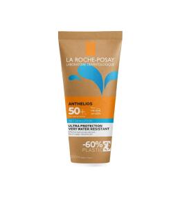 Фото продукта: LA ROCHE-POSAY ANTHELIOS Солнцезащитный гель с технологией нанесения на влажную кожу для лица и тела SPF 50+, 200 мл