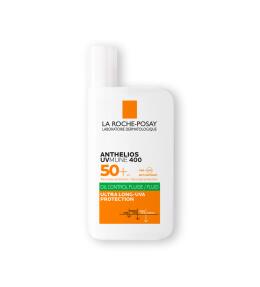 Фото продукта: LA ROCHE-POSAY ANTHELIOS UVMUNE 400 Солнцезащитный матирующий флюид для лица SPF 50+ / PPD 56, 50 мл