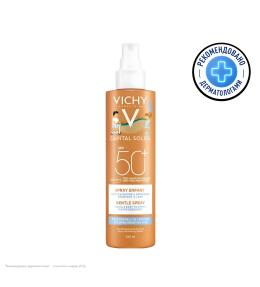 Фото продукта: VICHY CAPITAL SOLEIL Легкий водостойкий солнцезащитный спрей для детей SPF50+ с повышенной защитой, 200 мл