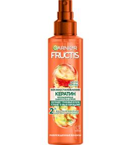 Фото продукта: Garnier Fructis Несмываемая сыворотка-спрей SOS Восстановление Кератин, 150 мл