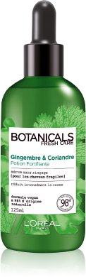 Фото продукта: L'Oreal Paris Сыворотка для волос "Botanicals Кориандр", для ломких волос, укрепляющая, 125 мл, без парабенов, силиконов и красителей