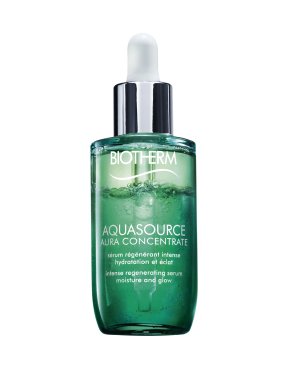 Фото продукта: AQUASOURCE AURA CONCENTRATE SERUM Двухфазная интенсивно увлажняющая сыворотка для лица для всех типов кожи, 50 мл