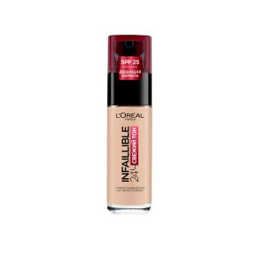 Фото продукта: L'OREAL PARIS ЛЁГКИЙ УСТОЙЧИВЫЙ ТОНАЛЬНЫЙ КРЕМ «INFAILLIBLE 24Ч СВЕЖИЙ ТОН», ОТТЕНОК 25, 30МЛ