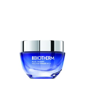 Фото продукта: BLUE THERAPY MULTI-DEFENDER CREAM SPF25 Восстанавливающий дневной крем для защиты кожи лица от возрастных изменений SPF25 для нормальной кожи, 50 мл