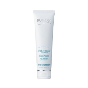 Фото продукта: BIOSOURCE EXFOLIATING & CLEASING GELÉE MICELLAIRE Мицеллярный очищающий гель с отшелушивающими частицами для всех типов кожи, 150 мл