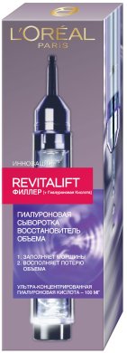 Фото продукта: L'Oreal Paris Антивозрастная сыворотка "Ревиталифт Филлер [ha]" против морщин для лица, 16 мл