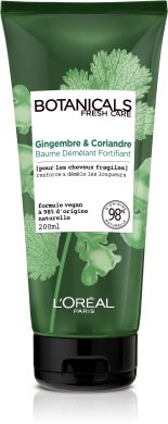 Фото продукта: L'Oreal Paris Бальзам для волос "Botanicals Кориандр", для ломких волос, укрепляющий, 200 мл, без парабенов, силиконов и красителей