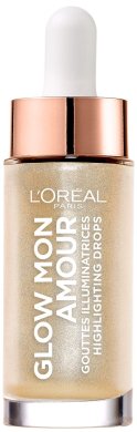 Фото продукта: L'Oreal Paris Жидкий хайлайтер для сияния кожи "Glow Mon Amour", с Кокосовым маслом, оттенок 01, Светлый, 15 мл