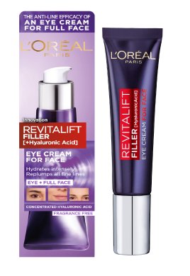 Фото продукта: Крем для лица Eye Cream for Face Revitalift Филлер [+Гиалуроновая Кислота], 30 мл.