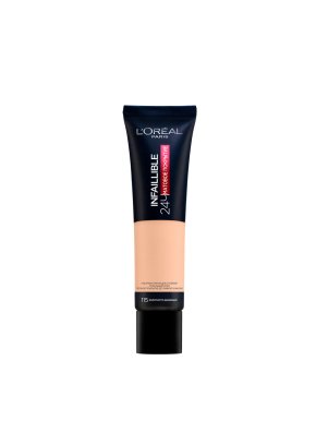 Фото продукта: L'OREAL PARIS УЛЬТРАМАТИРУЮЩИЙ СТОЙКИЙ ТОНАЛЬНЫЙ КРЕМ «INFAILLIBLE 24Ч МАТОВОЕ ПОКРЫТИЕ», ТОН 115, 30МЛ