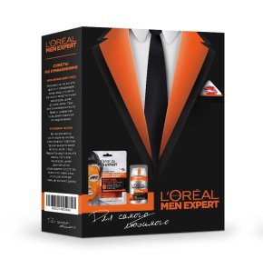 Фото продукта: Подарочный набор L'Oreal Paris Men Expert: Увлажняющий уход для лица "Гидра Энергетик", против признаков усталости, 50 мл + Тканевая маска “Гидра Энергетик", увлажняющая, 30 мл