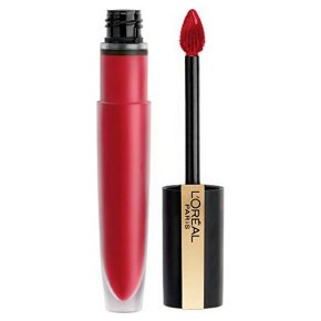 Фото продукта: L`Oreal Paris Жидкая помада для губ Rouge Signature, матовый, оттенок 113, "Я протестую", красный, 7 мл