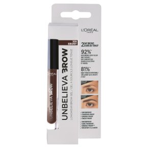 Фото продукта: L'Oreal Paris Стойкий тинт для бровей Unbelieva Brow, водостойкий, Оттенок 109, Темно-коричневый