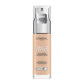 Фото продукта: L'Oreal Paris Тональный крем ALLIANCE PERFECT СОВЕРШЕННОЕ СЛИЯНИЕ обогащенный гиалуроновой кислотой, тон 2.R / 2.C, 30 мл