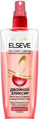 Фото продукта: L’Oreal Paris Elseve Экспресс-Кондиционер «Эльсев, Эксперт Цвета» для окрашенных или мелированных волос, 200 мл