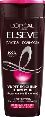 Фото продукта: L'Oréal Paris Укрепляющий Шампунь "Elseve, Ультра Прочность", 250 мл