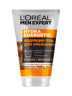 Фото продукта: L'Oreal Paris Men Expert Бодрящий гель для умывания лица "Гидра Энергетик", 100 мл