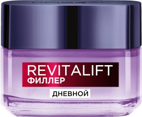 Фото продукта: L'Oreal Paris Дневной антивозрастной крем "Ревиталифт Филлер [ha]" против морщин, для лица, 50 мл