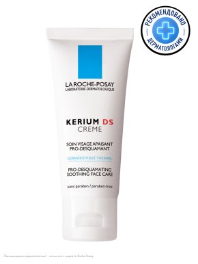 Фото продукта: LA ROCHE-POSAY KERIUM DS Крем для кожи, склонной к себорейному дерматиту, 40 мл