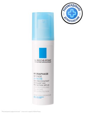 Фото продукта: LA ROCHE-POSAY HYDRAPHASE UV Intense Riche интенсивное увлажняющее средство, 50 мл