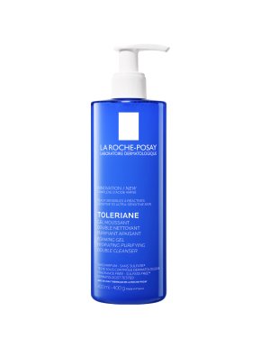 Фото продукта: LA ROCHE-POSAY TOLERIANE Очищающая гель-пенка для лица двойного действия, 400 мл