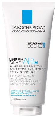 Фото продукта: LA ROCHE-POSAY LIPIKAR AP+M Липидовосполняющий бальзам тройного действия для лица и тела, 200мл.