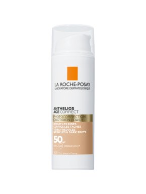 Фото продукта: LA ROCHE-POSAY ANTHELIOS Солнцезащитный антивозрастной CC-крем для лица SPF 50 / PPD 19, 50 мл