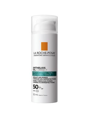 Фото продукта: LA ROCHE-POSAY ANTHELIOS Солнцезащитный крем для жирной, проблемной, склонной к акне кожи лица SPF 50+ / PPD 27, 50 мл