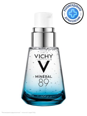 Фото продукта: VICHY MINERAL 89 Гель-сыворотка для кожи, подверженной агрессивным внешним воздействиям, 30 мл