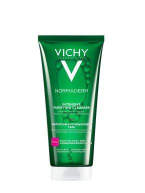 Фото продукта: VICHY NORMADERM Интенсивно очищающий гель для лица и тела, 200 мл