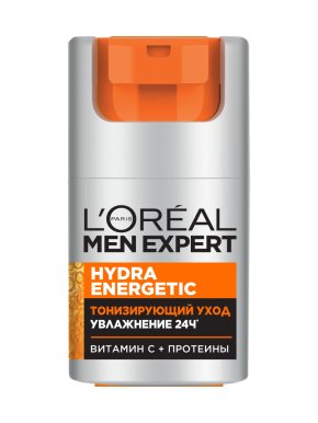 Фото продукта: L'Oreal Paris Men Expert Увлажняющий уход для лица "Гидра Энергетик" против признаков усталости, 50 мл
