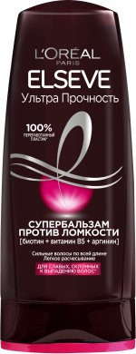 Фото продукта: L'Oréal Paris Супербальзам против ломкости "Elseve, Ультра Прочность", 200 мл
