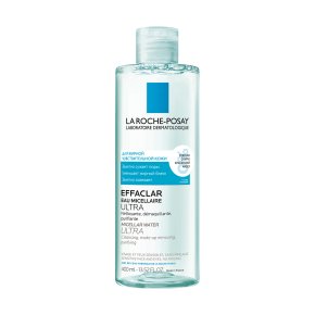 Фото продукта: LA ROCHE-POSAY EFFACLAR ULTRA Мицеллярная вода для жирной и проблемной кожи, 400 мл