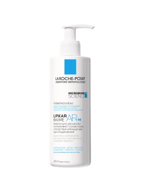 Фото продукта: LA ROCHE-POSAY LIPIKAR AP+M Липидовосполняющий бальзам тройного действия для лица и тела, 400 мл