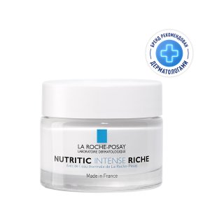 Фото продукта: LA ROCHE-POSAY NUTRITIC INTENSE RICHE Питательный крем для глубокого восстановления сухой и очень сухой кожи, 50 мл