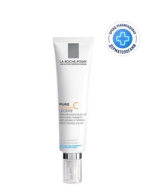 Фото продукта: LA ROCHE-POSAY PURE VITAMIN C LIGHT Крем-филлер для заполнения морщин для нормальной и комбинированной кожи, 40 мл