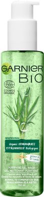 Фото продукта: Garnier BIO Очищающий детокс гель-пенка «Освежающий Лемонграсс», 150 мл