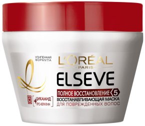 Фото продукта: L'Oreal Paris Elseve Маска для волос "Эльсев, Полное восстановление 5", восстанавливающая, 300 мл