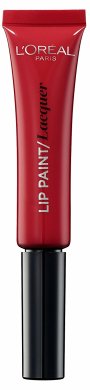 Фото продукта: L'Oreal Paris Краска для губ Infaillible "Lip Paint", жидкая помада, глянцевая, Оттенок 105, Красная фантазия, 8 мл