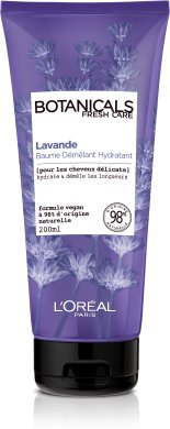 Фото продукта: L'Oreal Paris Бальзам для волос "Botanicals Лаванда", для тонких волос, увлажняющий, 200 мл, без парабенов, силиконов и красителей