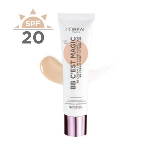 Фото продукта: L'OREAL PARIS BB-КРЕМ «BB C’EST MAGIC», 5-В-1, ОТТЕНОК 01, 30 МЛ