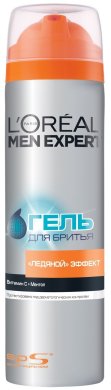 Фото продукта: L'Oreal Paris Men Expert Гель для бритья "Ледяной эффект", 200 мл